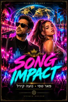 SONG IMPACT — Alon De Loco poster