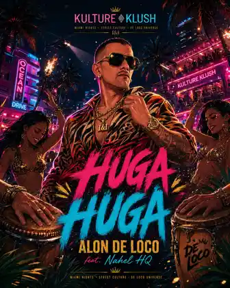 Huga Huga — KULTURE KLUSH poster