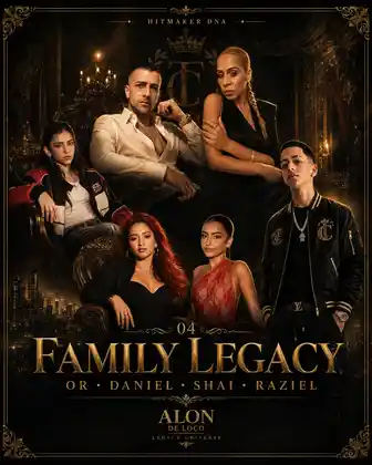 FAMILY LEGACY — Alon De Loco family poster