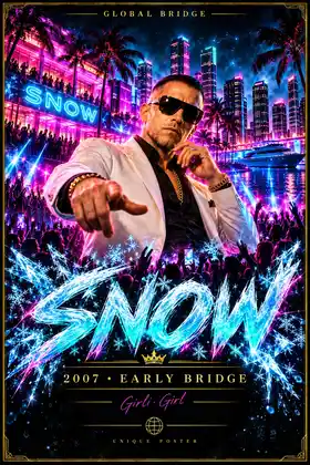 SNOW — Alon De Loco poster