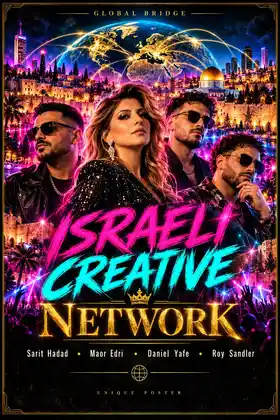 ISRAELI CREATIVE NETWORK — Alon De Loco poster