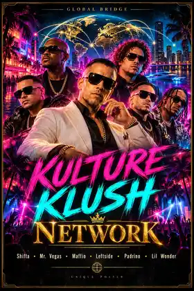 KULTURE KLUSH NETWORK — Alon De Loco poster